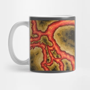 Red Hot Lava Mug